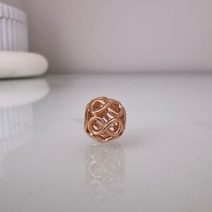 Pandora Rose Gold Infinity Charm